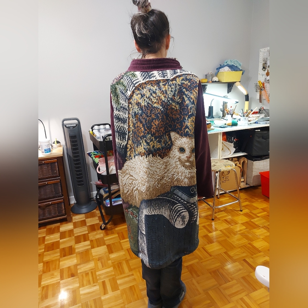 Upcycled Long Jacket - Picture 16 of 16